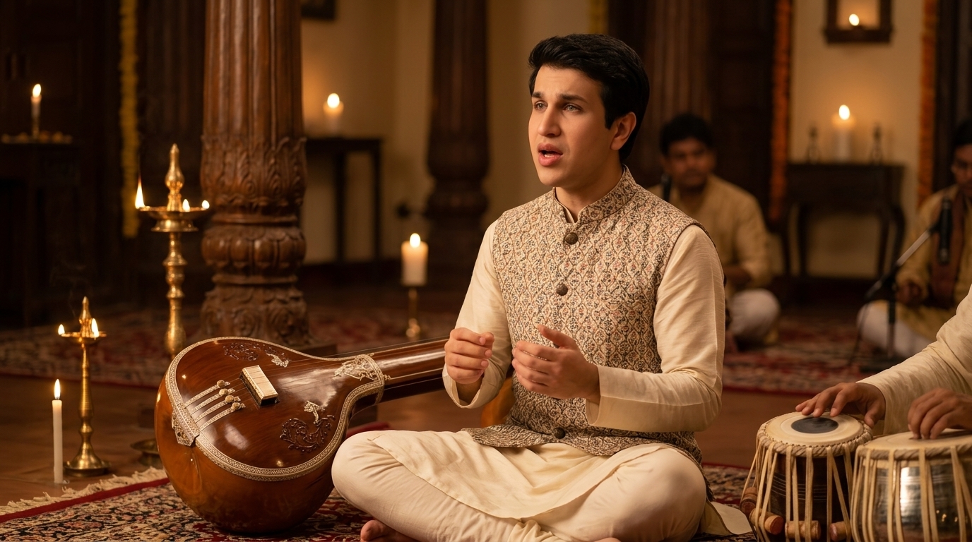 Traditional classical Sufi music riyaaz