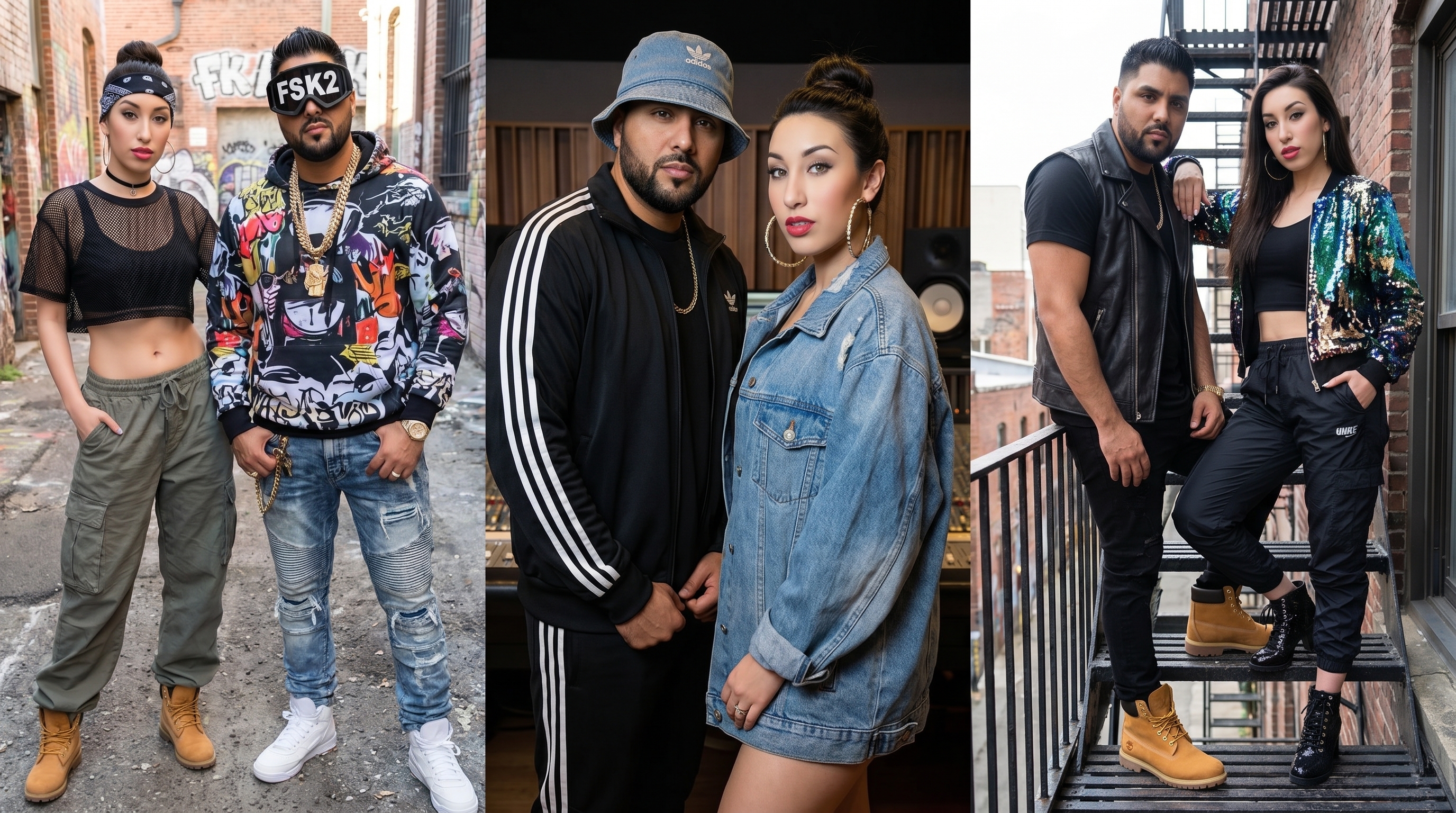Rapper Outfits Variations